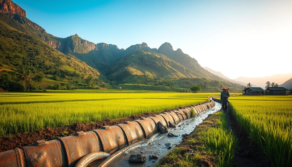 Tantangan Irigasi Sawah Terpencil
