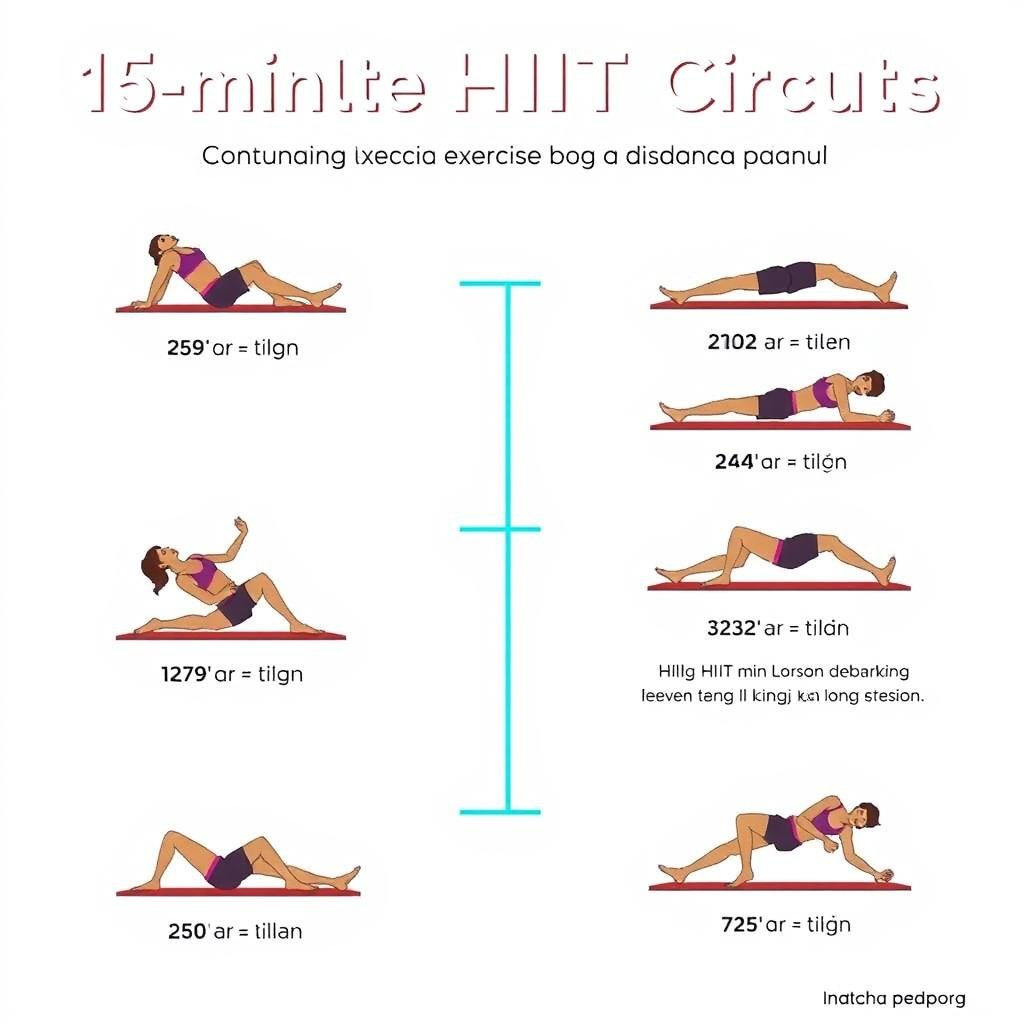 Ilustrasi sirkuit HIIT 15 menit untuk latihan saat traveling jarak jauh Ilustrasi sirkuit HIIT 15 menit untuk latihan saat traveling jarak jauh