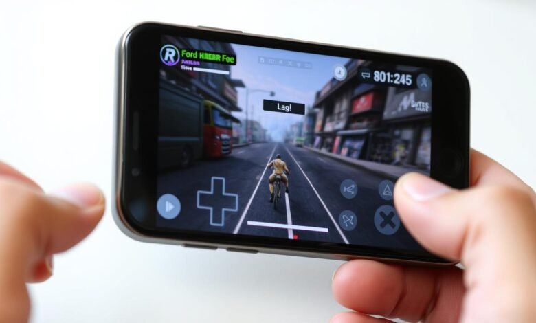 mengurangi lag game android